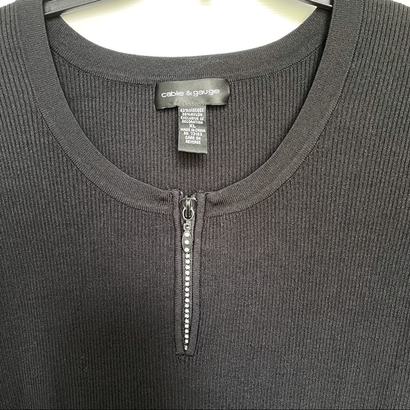 Cable & Gauge Blouse - Picture 3 of 4